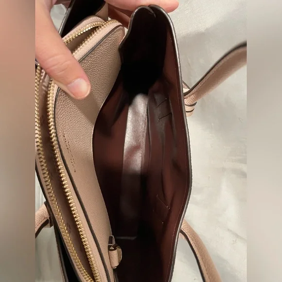 Kate Spade Pink Satchel with Gold Accents - Picture 10 of 16